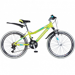 Велосипед Novatrack Novara 24" (2018) Lime