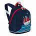 Рюкзак школьный GRIZZLY RK-078-3 /1 dark blue