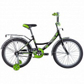 Велосипед Novatrack Urban 20" (2019) Black/Green 203URBAN.BK9