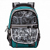 Рюкзак школьный GRIZZLY RB-054-7 /3 turquoise
