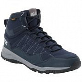 Ботинки мужские Jack Wolfskin Maze Texapore Mid M dark blue / light grey