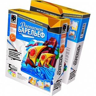 Творческий набор Fantazer 67763 Расписной барельеф «На встречу приключениям» 987002