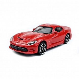 Машинка Bburago Dodge 1:43 SRT Viper GTS 2013 (18-30000/18-30239) red