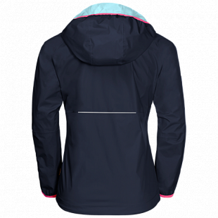 Куртка детская Jack Wolfskin Rainy Days Girls midnight blue