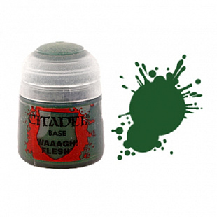 Краска для миниатюр Games Workshop Base: Waaagh! Flesh 21-13