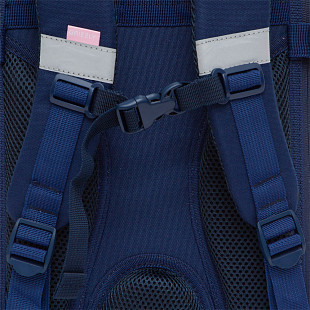 Рюкзак школьный GRIZZLY RAn-182-1 /1 dark blue