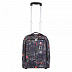 Рюкзак на колесах Polar П7111 black