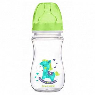 Бутылочка антиколиковая Canpol babies Easy Start 240 мл 35/206 Green