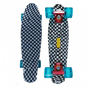 Penny board (пенни борд) Explore Dogal 22" Black/White