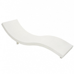Шезлонг Garden4you Wave white 13195