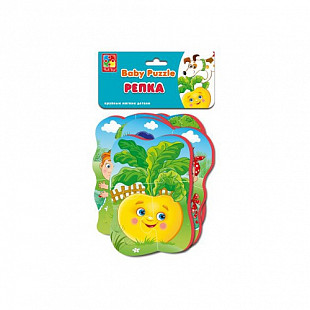 Беби пазлы Vladi Toys Репка VT1106-63