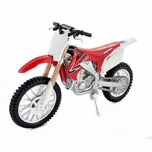Масштабная модель мотоцикла Maisto 1:18 Honda CRF450R (39300 20-10021) Red НОВОЕ ПОСТУПЛЕНИЕ