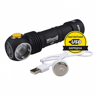 Фонарь Armytek Wizard Pro v3 Magnet USB+18650 XHP50 white light