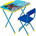 Комплект детской мебели Nika Marvel 2 Мстители (стол+пенал+стул) Д2А