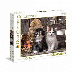 Мозаика Clementoni Котята 1000 эл 39340