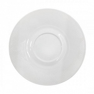 Блюдце Tudor England 17 см TU2975 white