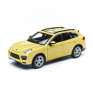 Машинка Bburago 1:24 Porsche Cayenne Turbo (18-21056) mustard