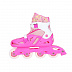 Раздвижные роликовые коньки RGX Flamingo pink
