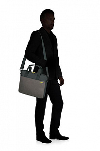 Сумка для ноутбука Samsonite Sideways 2.0 CT3-19002 Black/Grey