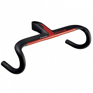 Руль лежак Wilier Alabarda 100 x 420 мм W7HBA Black/Red