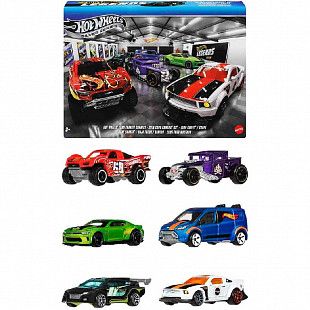 Набор машинок Hot Wheels Silver Series Legends Car Set (JLB24)