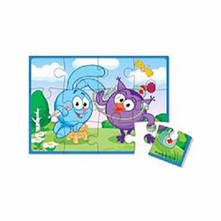 Мягкие пазлы А5 Vladi Toys Смешарики VT1103-37