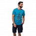 Футболка мужская Jack Wolfskin Island Hill T M blue reef