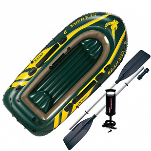 Надувная лодка Intex Seahawk 3 Set 68380NP