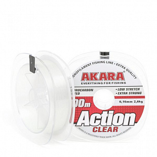 Леска Akara Action Clear прозрачная 100 м