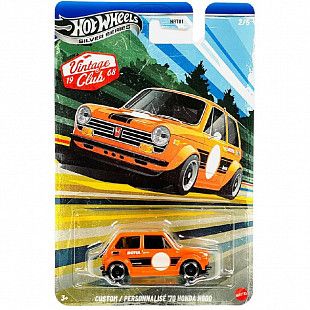 Машинка Hot Wheels Vintage Racing Club 1970 Custom Honda N600 (HRT81 JKY27)