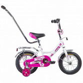 Велосипед Novatrack Urban 12" (2019) White/Pink 124URBAN.WT9