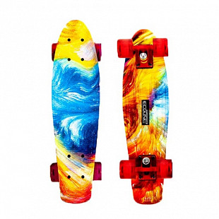 Penny board (пенни борд) Ecoline Bora New abstraction