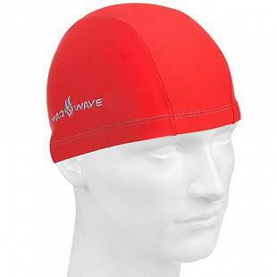 Шапочка для бассейна (плавания) детская Mad Wave Lycra Junior red