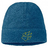 Шапка женская Jack Wolfskin Caribou Cap Kids glacier blue