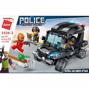 Конструктор Qman Полиция. Нападение на патруль 1926-2