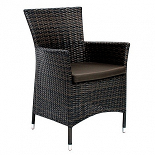 Кресло Garden4you Wicker-1 dark brown 1269