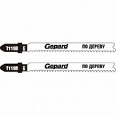 Пилка лобзиковая по дереву Gepard (2 штуки) GP0620-11