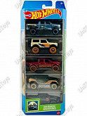 Набор машинок Hot Wheels HW Remote Adventures 5 шт. (1806 HLY74)