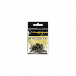 Вертлюг бочка с застежкой Akara