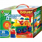 Конструктор Bauer Toys Железная дорога 95 элементов 253