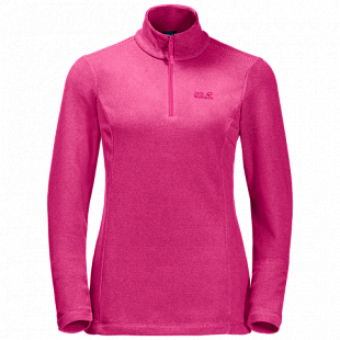 Пуловер женский Jack Wolfskin Arco Women pink fuchsia stripes