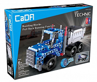 Конструктор CaDa Грузовик C52011W инерционный