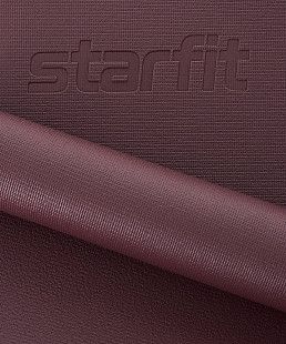 Коврик для йоги и фитнеса STARFIT FM-103 PVC HD 173x61х0,6 см hot chocolate
