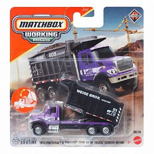 Машинка Matchbox Working Rigs International Workstar 7500 Dump Truck (JCY27 JBX75)