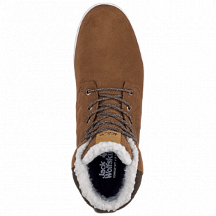 Ботинки мужские Jack Wolfskin Auckland Wt Texapore High M desert brown / white