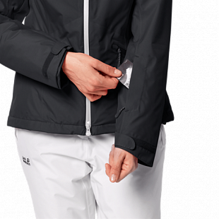 Куртка женская Jack Wolfskin Powder Mountain Jacket W black
