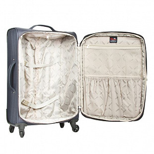 Чемодан большой Polar 28" 3-ой Р3101 black