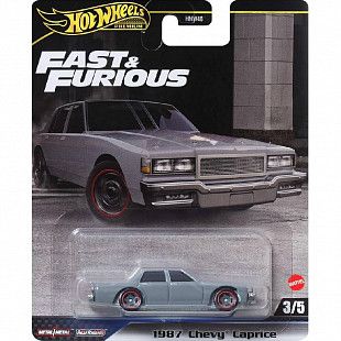 Машинка Hot Wheels Premium Fast & Furious 1987 Chevy Caprice (HNW46 HRT98)