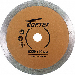 Диск пильный по керамике Wortex 89x1 см HSS100T00009