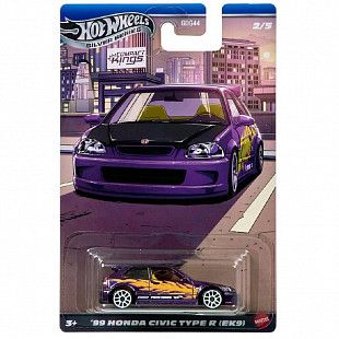 Машинка Hot Wheels Silver Series '99 Honda Civic Type R (EK9) (GDG44 JKX57)